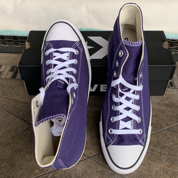 CONVERSE CTAS HI JAPANESE EGGPLANT MENS - Picture 7 of 13